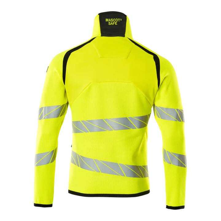 Mascot Strickpullover S kurz Reißverschluss hi-vis gelb/schwarz