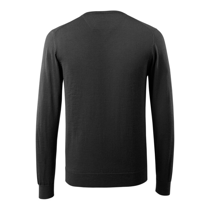 Mascot Strickpullover V-Ausschnitt Merinowolle 3XL schwarz