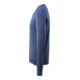 Mascot Strickpullover V-Ausschnitt Merinowolle 4XL blau-meliert