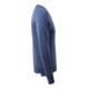 Mascot Strickpullover V-Ausschnitt Merinowolle blau-meliert Gr. L
