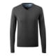 Mascot Strickpullover V-Ausschnitt Merinowolle Gr. M dunkelanthrazit/hellgrau-meliert