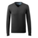 Mascot Strickpullover V-Ausschnitt Merinowolle Größe S schwarz
