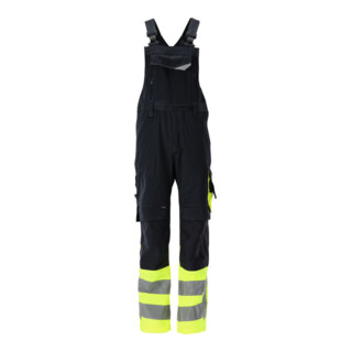 MASCOT Sunderland Latzhose 82C68 schwarzblau hi-vis gelb