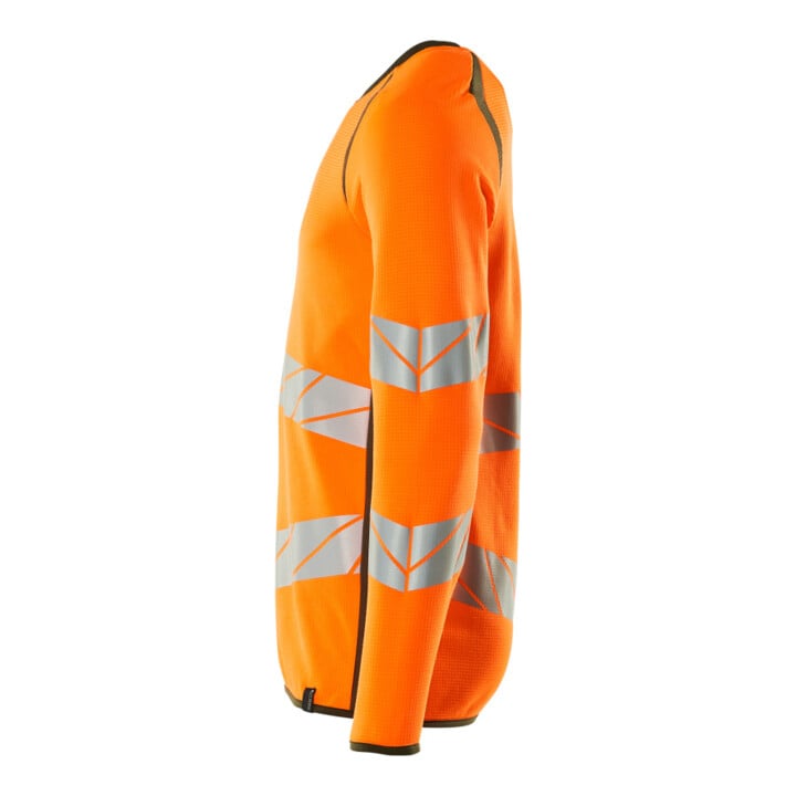 Mascot Sweatshirt 2XLONE hi-vis orange/moosgrün moderne Passform