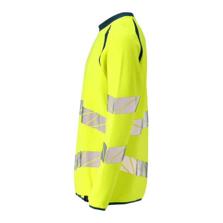 Mascot Sweatshirt 3XLONE hi-vis gelb/dunkelpetroleum moderne Passform