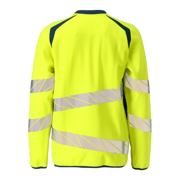 Mascot Sweatshirt 4XLONE hi-vis gelb/dunkelpetroleum moderne Passform