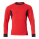 Mascot Sweatshirt 4XLONE verkehrsrot schwarz moderne Passform