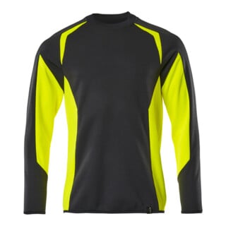 Mascot Sweatshirt 5XL schwarz/hi-vis gelb moderne Passform