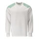 Mascot Sweatshirt 5XL weiss/grasgrün