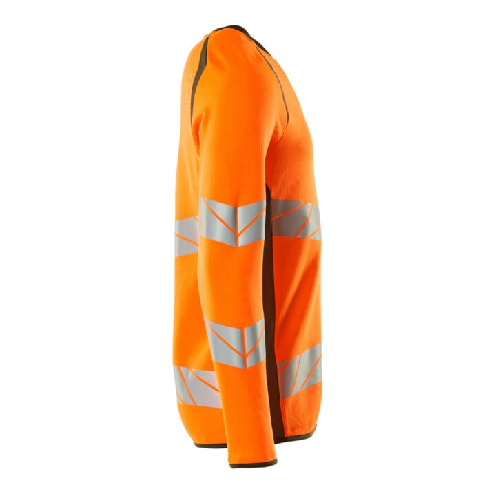 Mascot Sweatshirt 5XLONE hi-vis orange/moosgrün moderne Passform