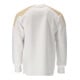 Mascot Sweatshirt Größe L weiss/currygelb