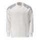 Mascot Sweatshirt Größe M weiss/azurblau