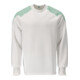 Mascot Sweatshirt Größe M weiss/grasgrün