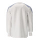 Mascot Sweatshirt Größe S weiss/azurblau
