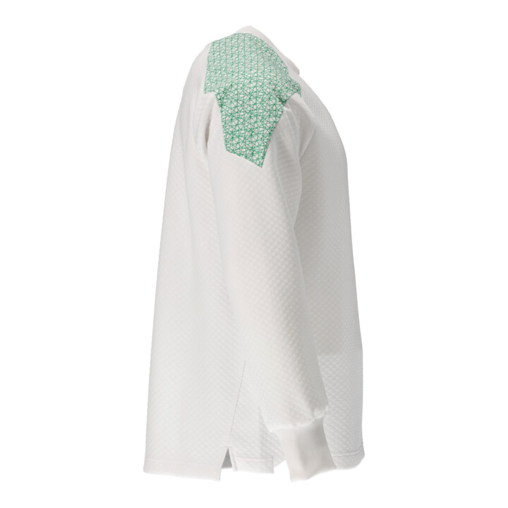 Mascot Sweatshirt Größe S weiss/grasgrün