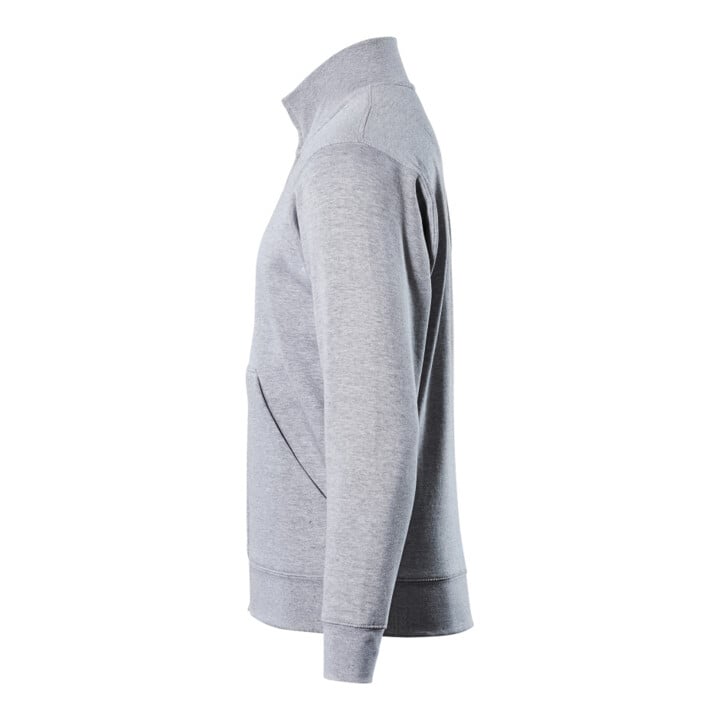 MASCOT Sweatshirt Lavit mit Reißverschluss Größe M grau-meliert