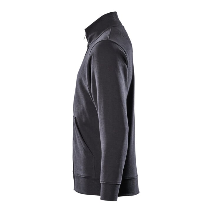 MASCOT Sweatshirt Lavit mit Reißverschluss schwarz Gr. S