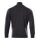 MASCOT Sweatshirt Lavit mit Reißverschluss schwarz Gr. S