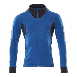 Mascot Sweatshirt mit Kapuze moderne Passform Größe S azurblau/schwarzblau