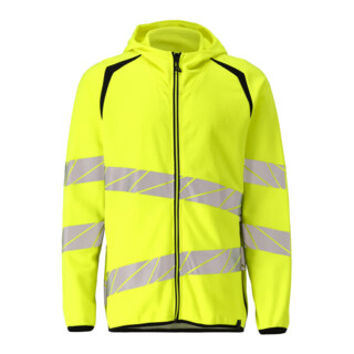 Mascot Sweatshirt mit Kapuze moderne Passform hi-vis gelb/schwarz Gr. S