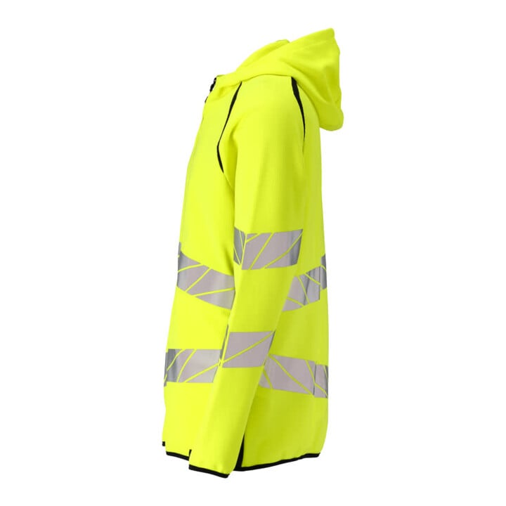 Mascot Sweatshirt mit Kapuze moderne Passform hi-vis gelb/schwarz Gr. S