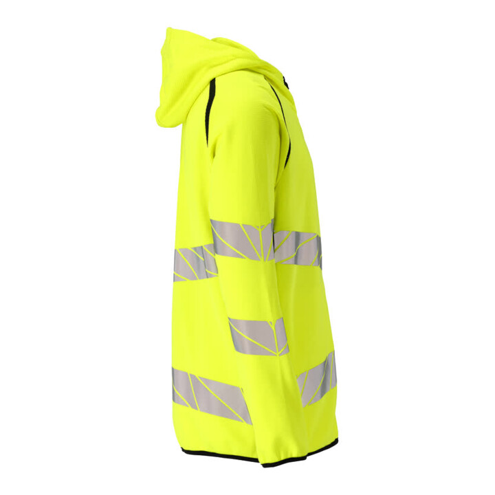 Mascot Sweatshirt mit Kapuze moderne Passform hi-vis gelb/schwarz Gr. S