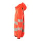 Mascot Sweatshirt mit Kapuze moderne Passform Hi-vis rot/schwarzblau Gr. M