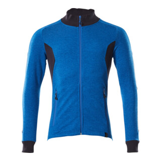 Mascot Sweatshirt mit Reißverschluss modern Fit 2XL azurblau/schwarzblau