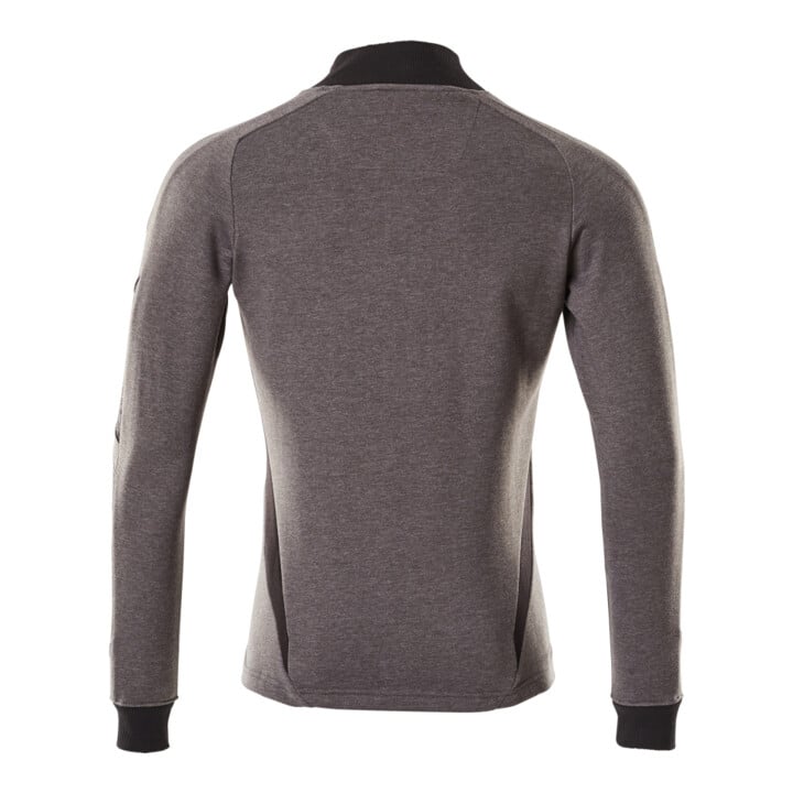 Mascot Sweatshirt mit Reißverschluss modern Fit 2XL dunkelanthrazit/schwarz
