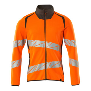 Mascot Sweatshirt mit Reißverschluss modern Fit 2XL hi-vis orange/dunkelanthrazit