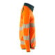 Mascot Sweatshirt mit Reißverschluss modern Fit 2XL hi-vis orange/dunkelpetroleum