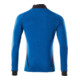 Mascot Sweatshirt mit Reißverschluss modern Fit 3XL azurblau/schwarzblau