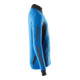 Mascot Sweatshirt mit Reißverschluss modern Fit 3XL azurblau/schwarzblau