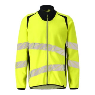 Mascot Sweatshirt mit Reißverschluss modern Fit 4XL hi-vis gelb/schwarzblau