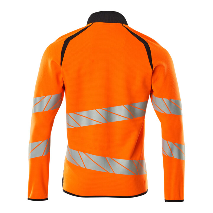 Mascot Sweatshirt mit Reißverschluss modern Fit 4XL hi-vis orange/schwarzblau