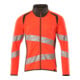 Mascot Sweatshirt mit Reißverschluss modern Fit 4XL hi-vis rot/dunkelanthrazit