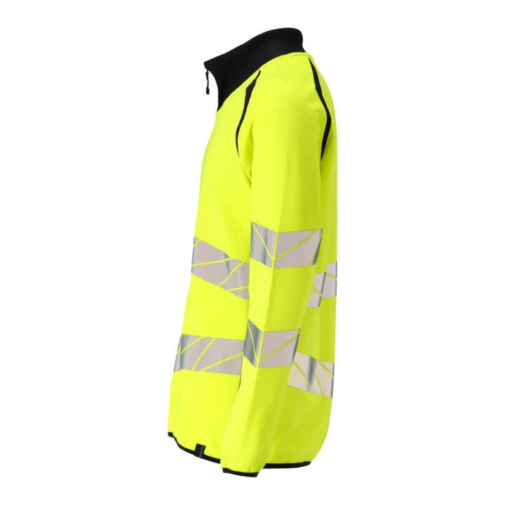 Mascot Sweatshirt mit Reißverschluss modern Fit Gr. M hi-vis gelb/schwarzblau