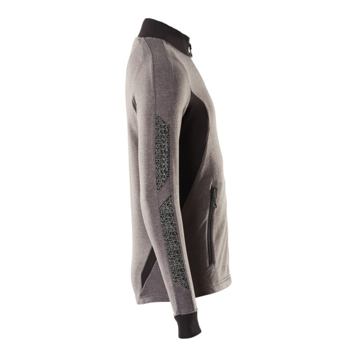 Mascot Sweatshirt mit Reißverschluss modern Fit Größe M dunkelanthrazit/schwarz