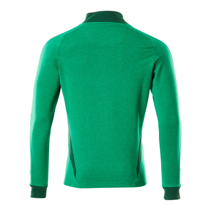Mascot Sweatshirt mit Reißverschluss modern Fit Größe M grasgrün/grün