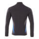 Mascot Sweatshirt mit Reißverschluss modern Fit Größe M schwarzblau/azurblau