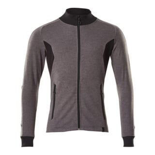 Mascot Sweatshirt mit Reißverschluss modern Fit Größe S dunkelanthrazit/schwarz