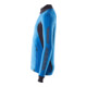 Mascot Sweatshirt mit Reißverschluss modern Fit Größe XL azurblau/schwarzblau