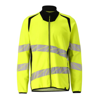 Mascot Sweatshirt mit Reißverschluss modern Fit hi-vis gelb/schwarz Gr. S