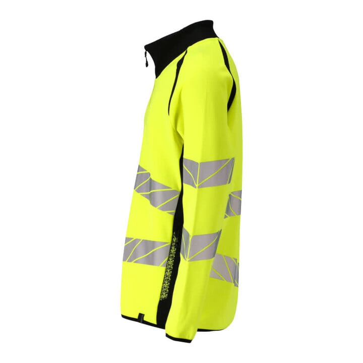 Mascot Sweatshirt mit Reißverschluss modern Fit hi-vis gelb/schwarz Gr. S