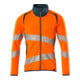 Mascot Sweatshirt mit Reißverschluss modern Fit hi-vis orange/dunkelpetroleum Größe S