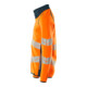 Mascot Sweatshirt mit Reißverschluss modern Fit hi-vis orange/dunkelpetroleum Größe S