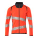 Mascot Sweatshirt mit Reißverschluss modern Fit Hi-vis rot/schwarzblau Gr. L