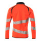 Mascot Sweatshirt mit Reißverschluss modern Fit Hi-vis rot/schwarzblau Gr. L