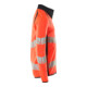 Mascot Sweatshirt mit Reißverschluss modern Fit Hi-vis rot/schwarzblau Gr. L