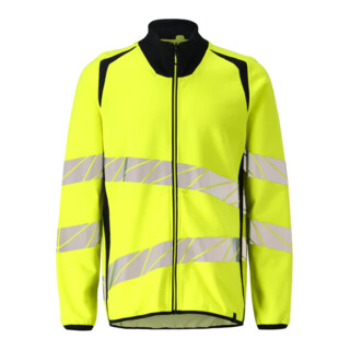 Mascot Sweatshirt mit Reißverschluss modern Fit XL hi-vis gelb/schwarzblau